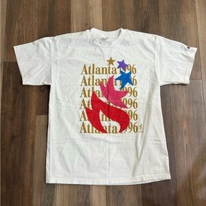 Atlanta 1996 Graphic Tee - White with Multicolor Design